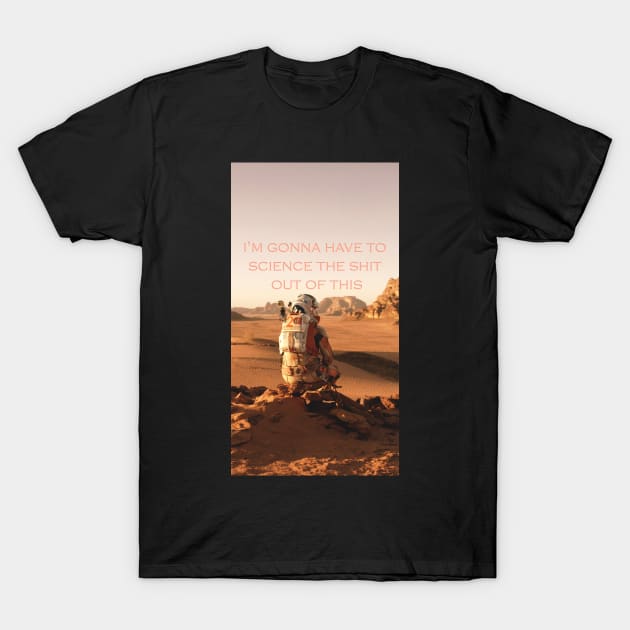 The Martian phone case T-Shirt by liilliith